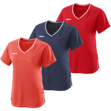 T-SHIRT WILSON FEMME TEAM 2 V-NECK