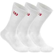 3 PAIRES DE CHAUSSETTES WILSON CREW