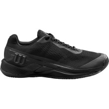 CHAUSSURES WILSON RUSH PRO 4.0 FULL BLACK TOUTES SURFACES