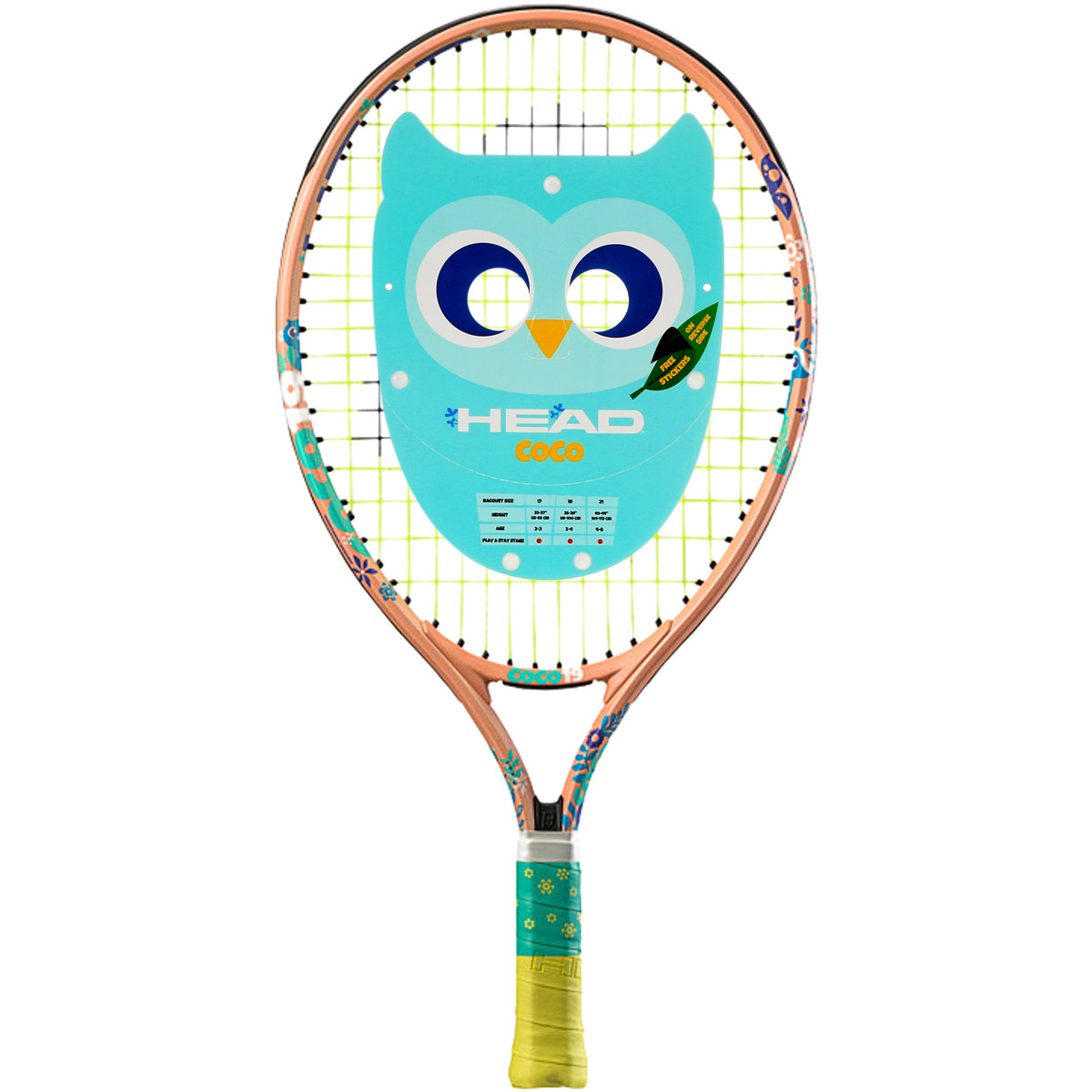 RAQUETTE HEAD JUNIOR COCO 19