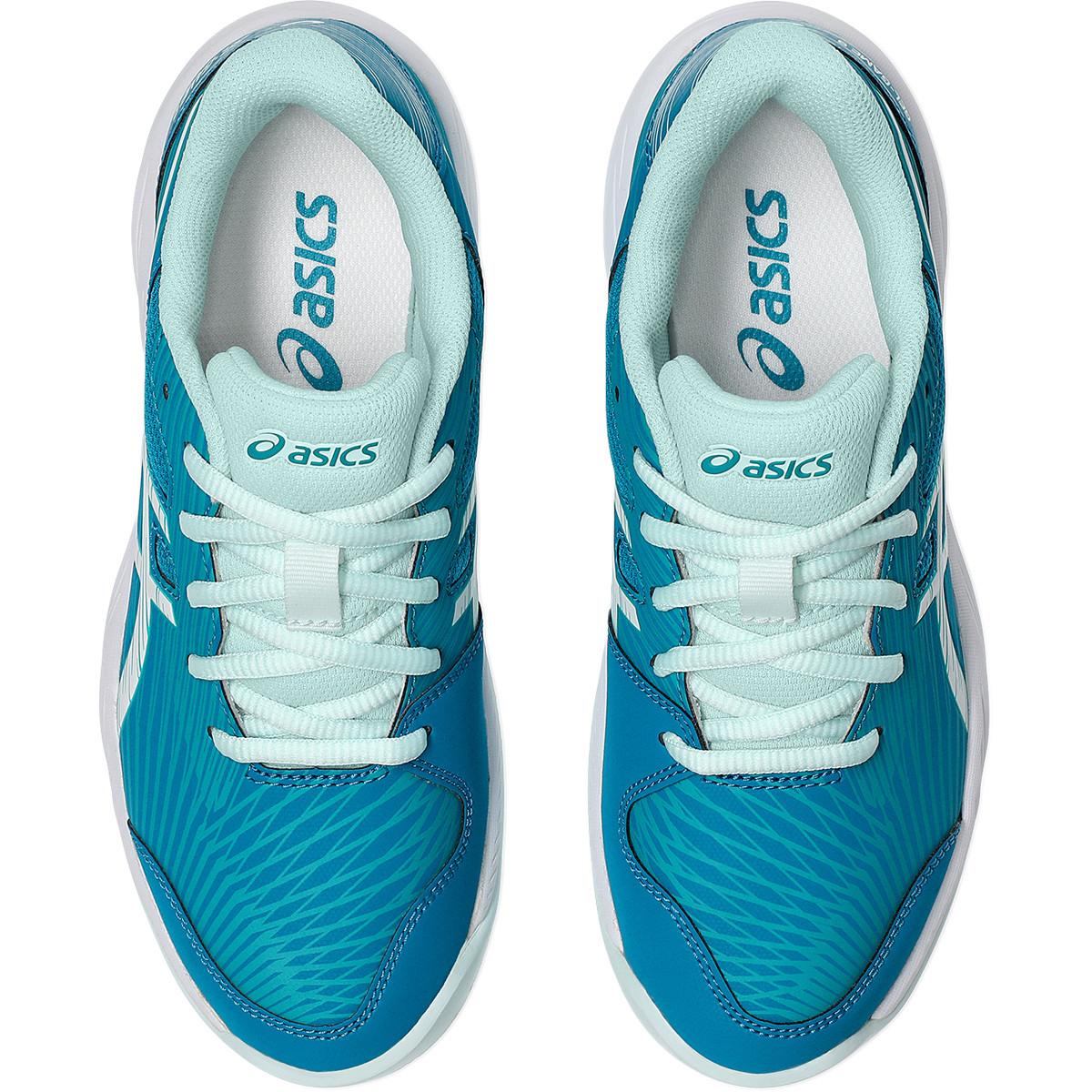 Basket asics junior bleu on sale