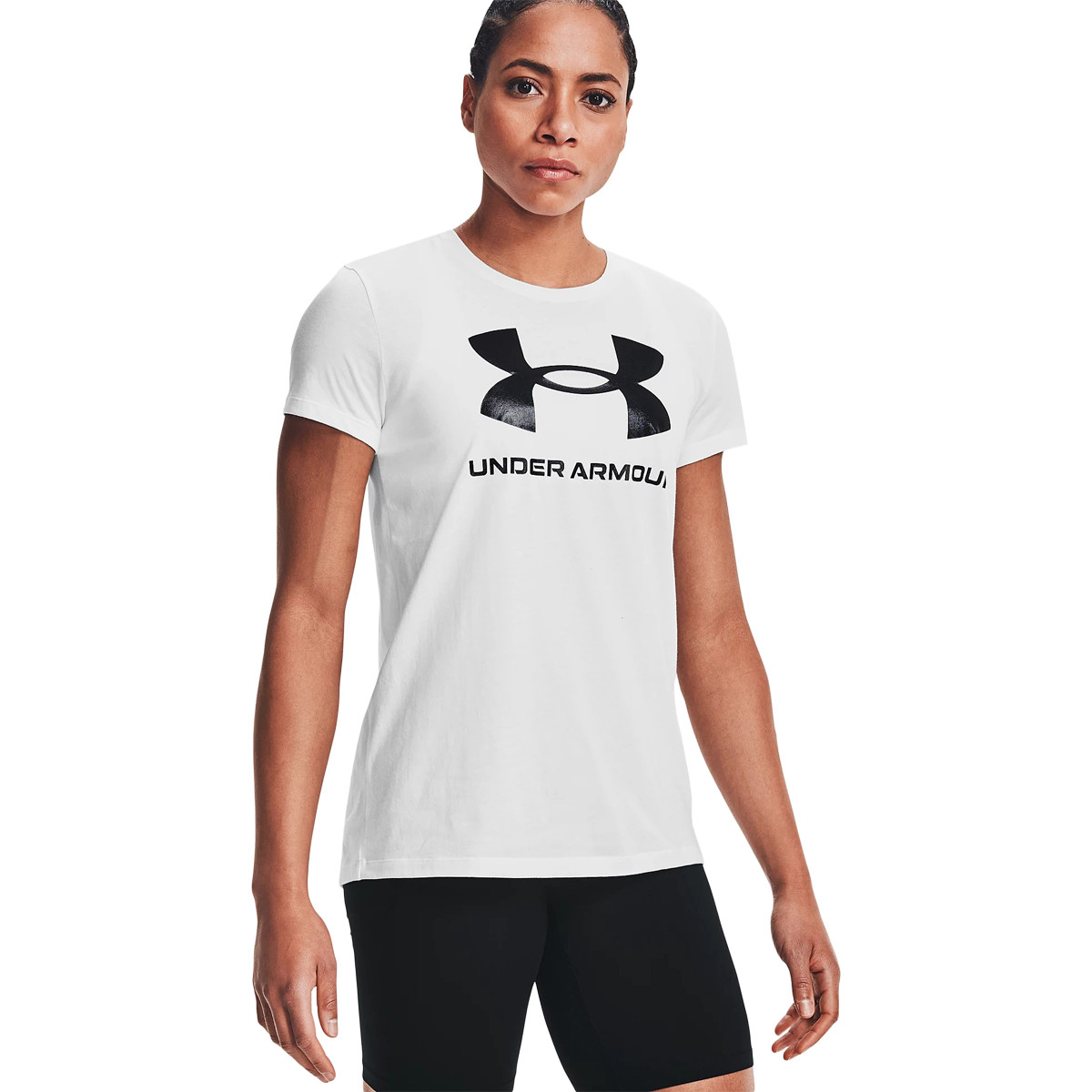 T-SHIRT UNDER ARMOUR FEMME SPORTSTYLE LOGO - UNDER ARMOUR - Femme