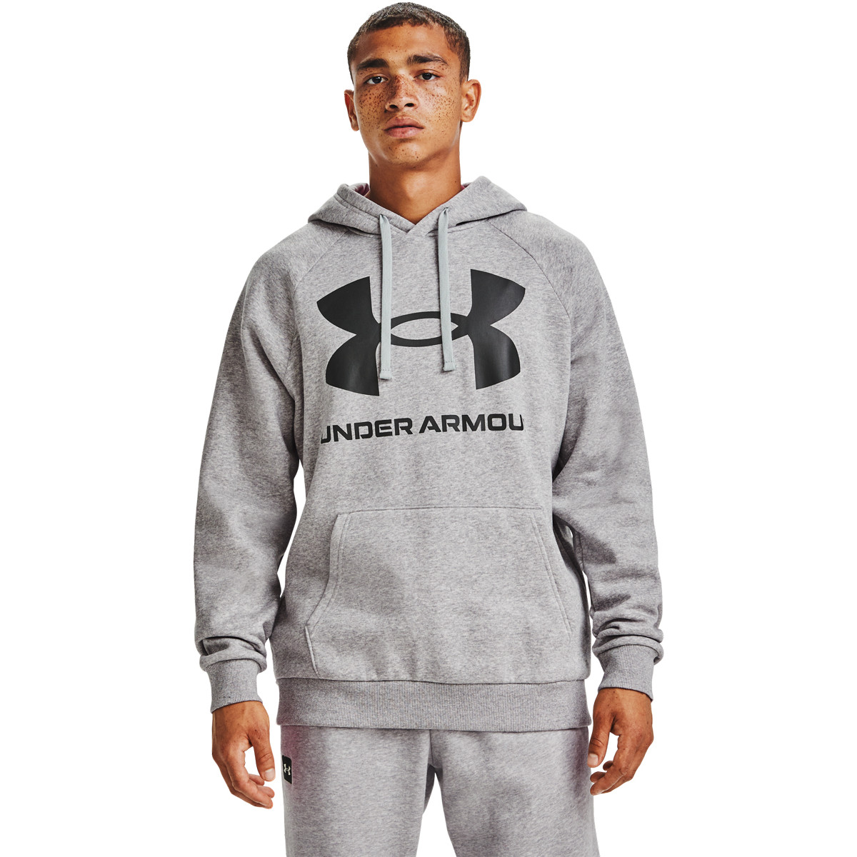 SWEAT UNDER ARMOUR RIVAL FLEECE BIG LOGO - UNDER ARMOUR - Homme - Vêtements