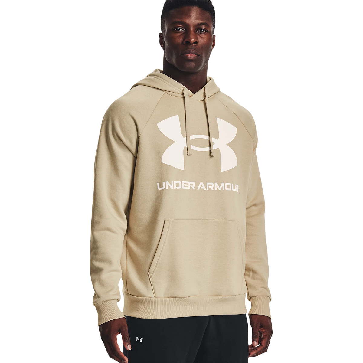 SWEAT UNDER ARMOUR RIVAL FLEECE BIG LOGO - UNDER ARMOUR - Homme - Vêtements