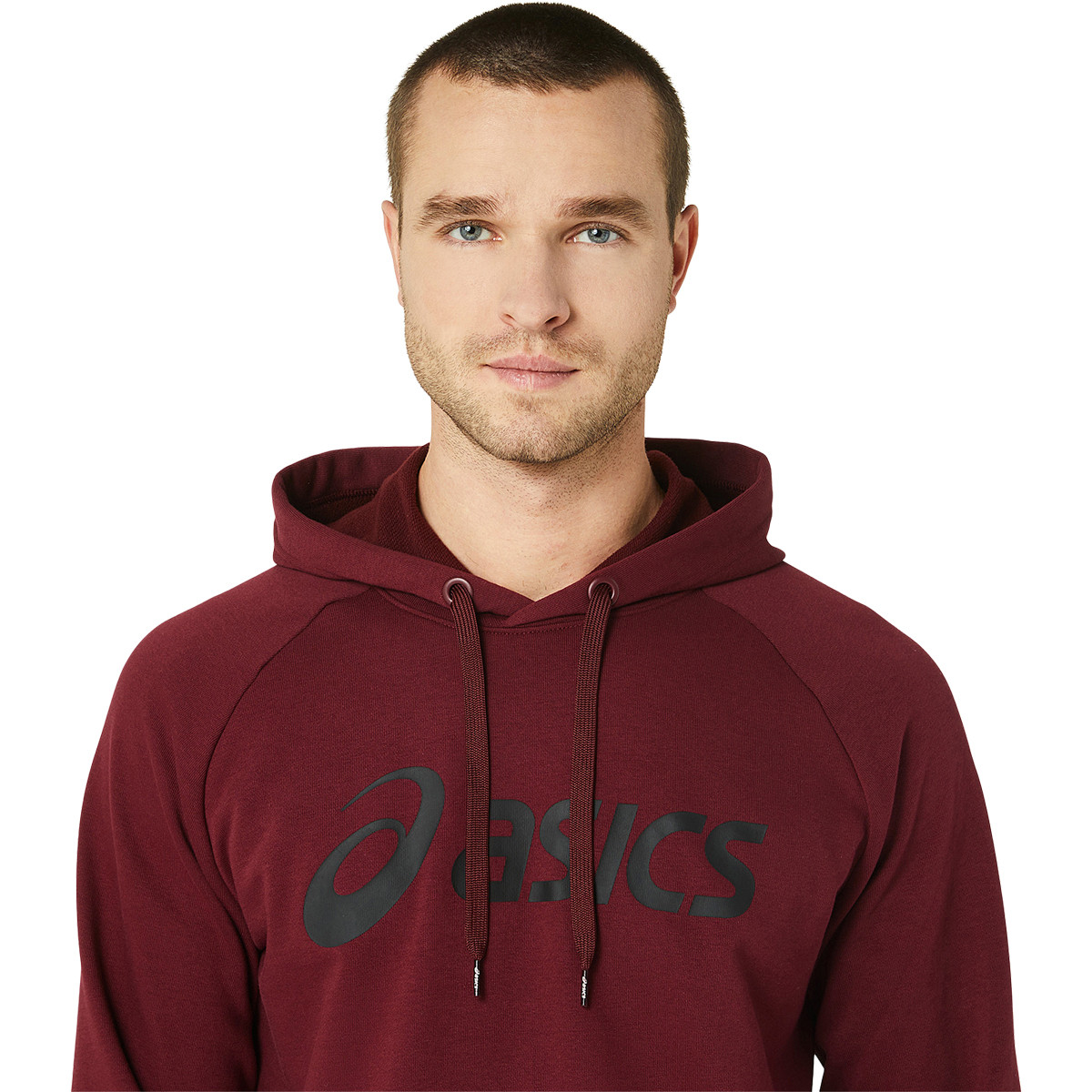 Sweat asics hot sale homme rouge