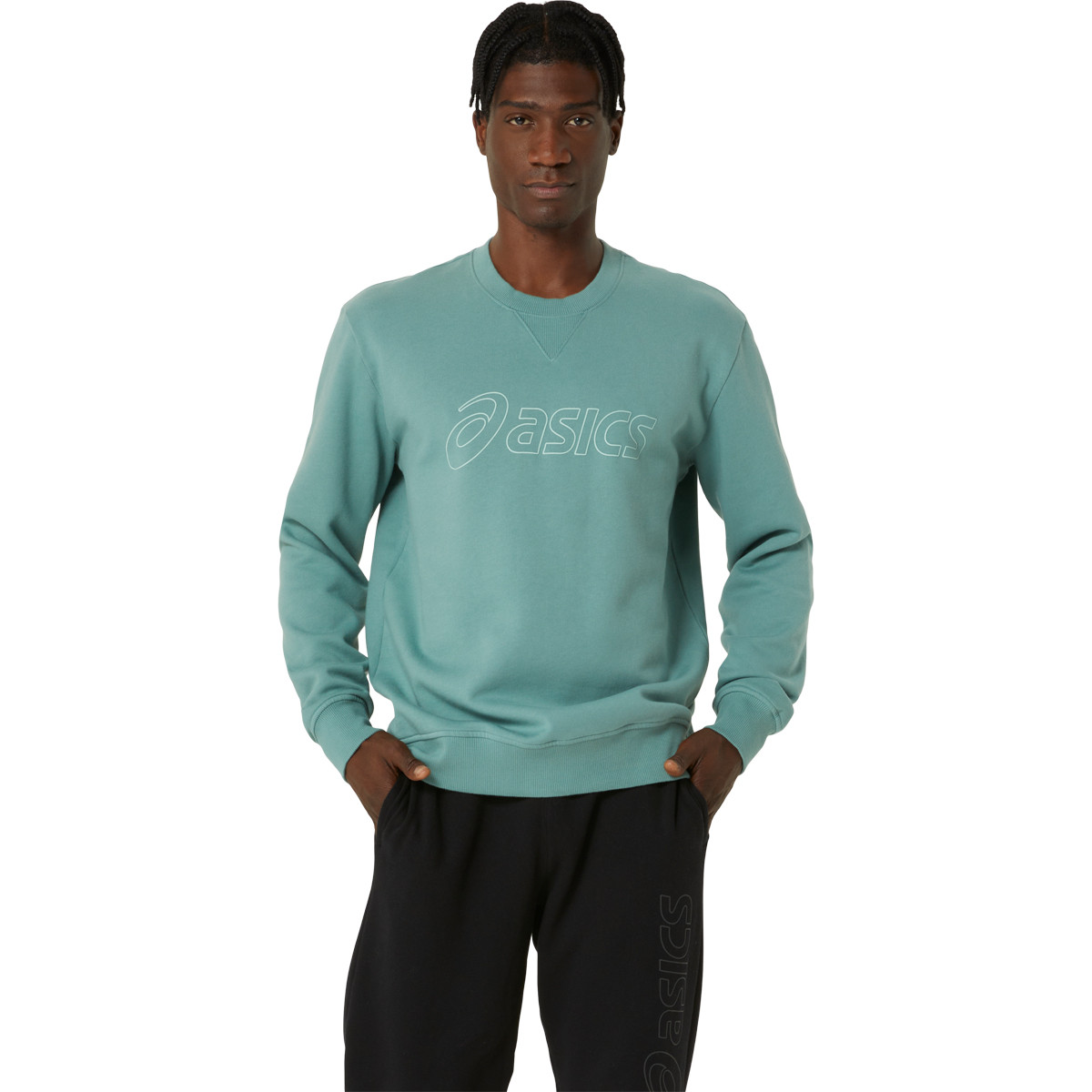 SWEAT ASICS TRAINING CREW ASICS Homme Vetements Tennispro