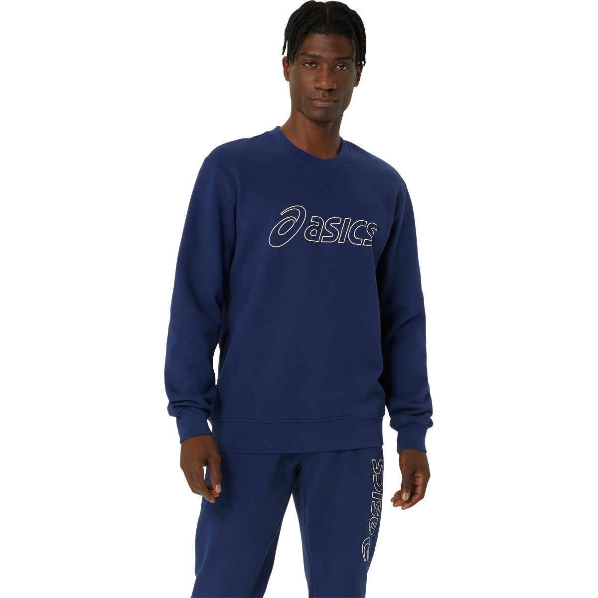 SWEAT ASICS TRAINING CREW ASICS Homme Vetements Tennispro