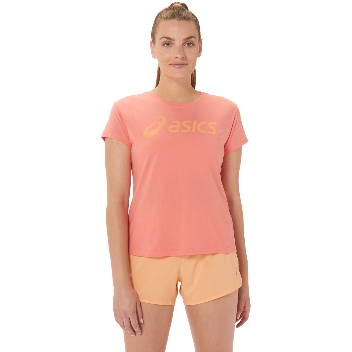 T SHIRT ASICS FEMME BIG LOGO ASICS Femme V tements Tennispro