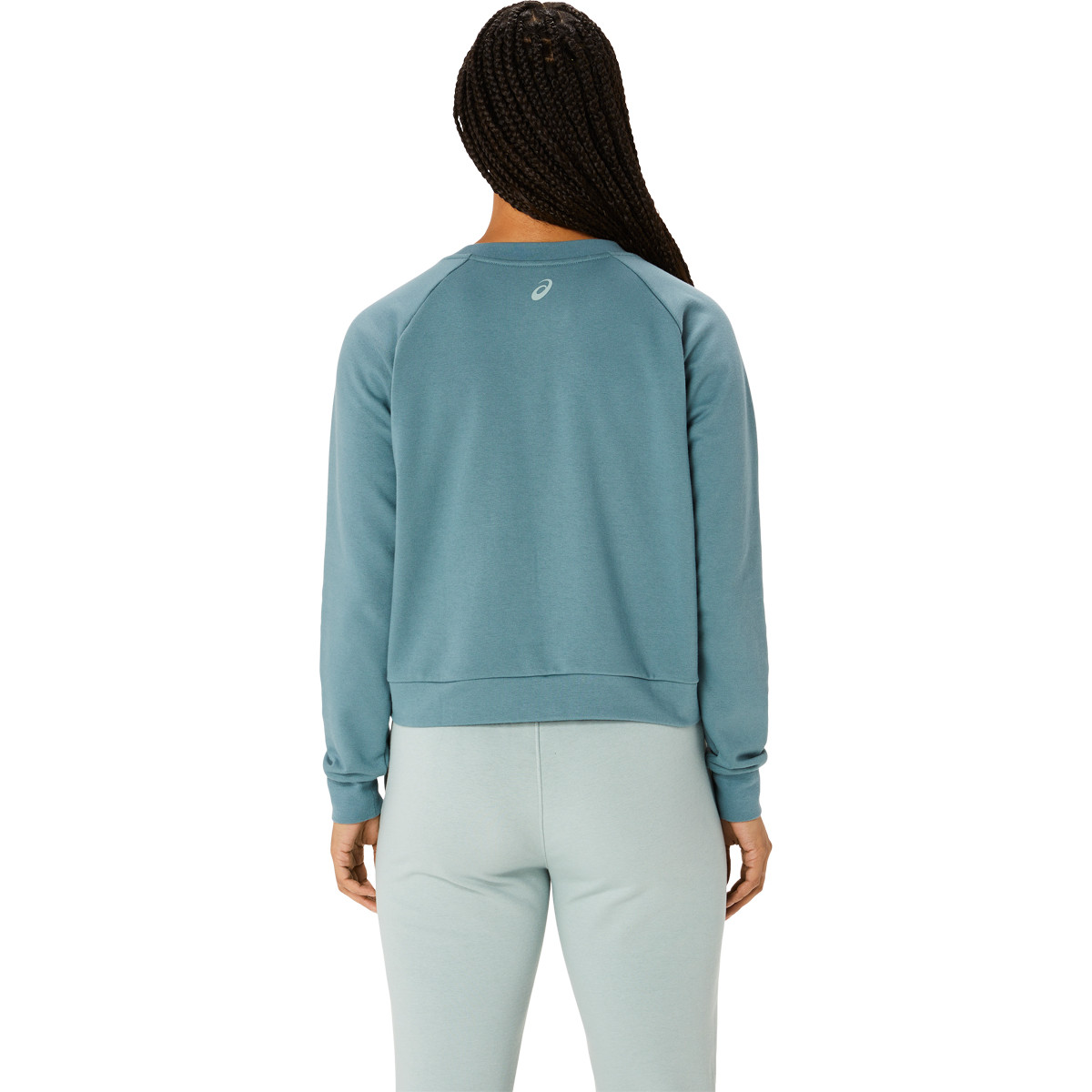 Sweat asics fille bleu discount
