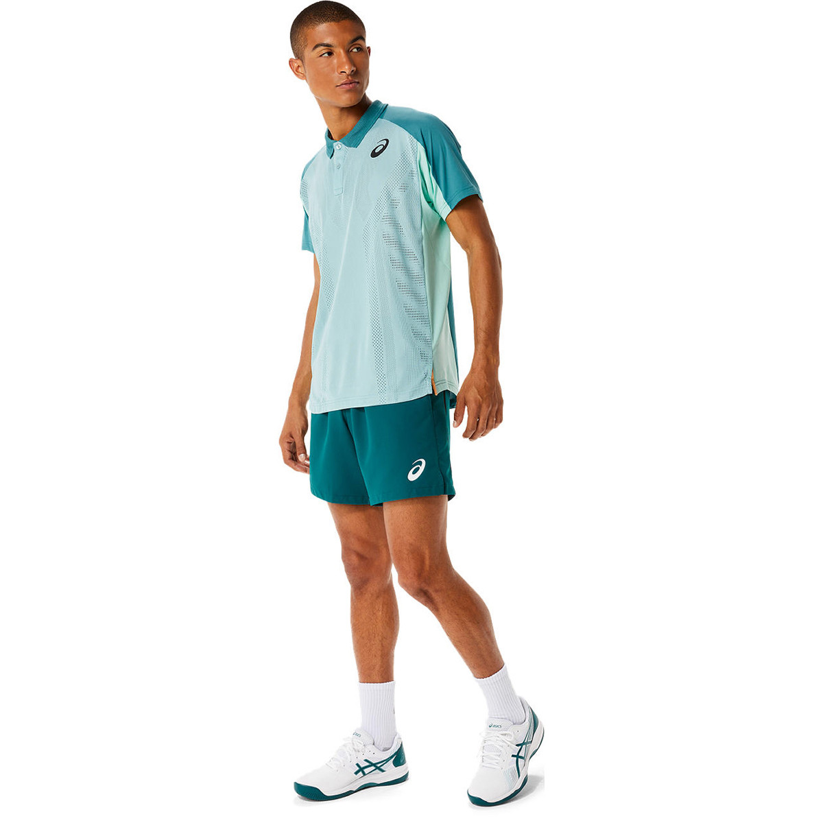 Polo asics homme discount on sale