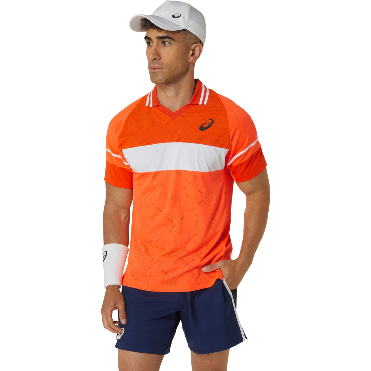 Polo asics homme or hotsell