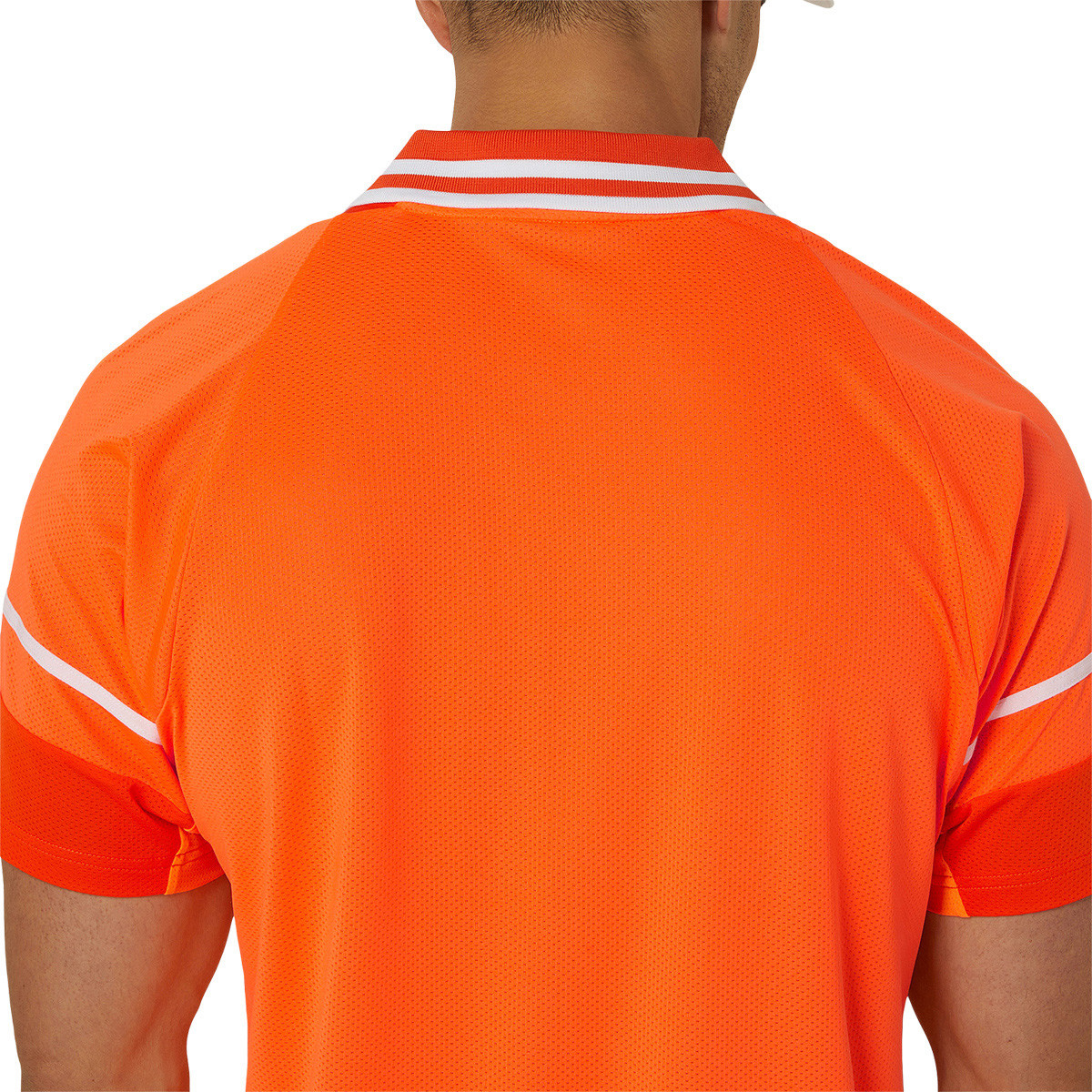 Polo asics homme orange online