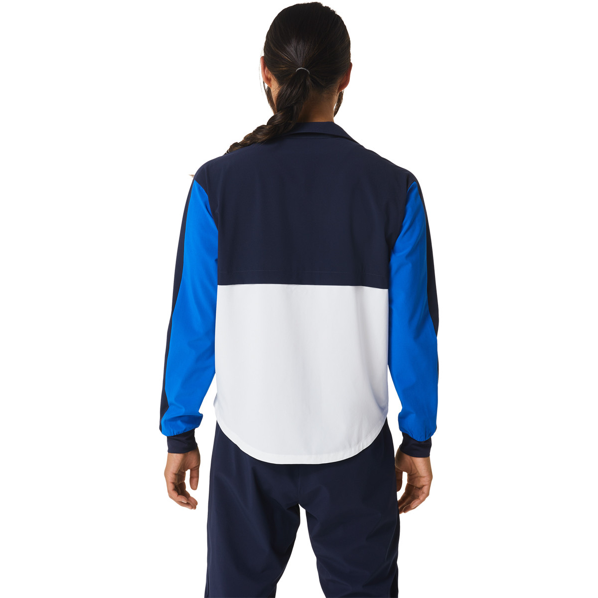 Veste asics fille bleu hot sale