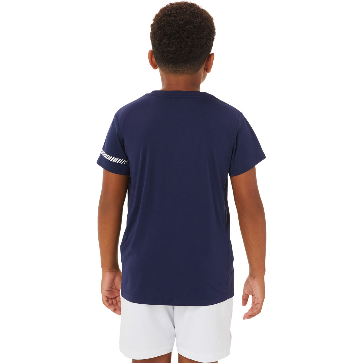 Asics t shirt junior gris new arrivals