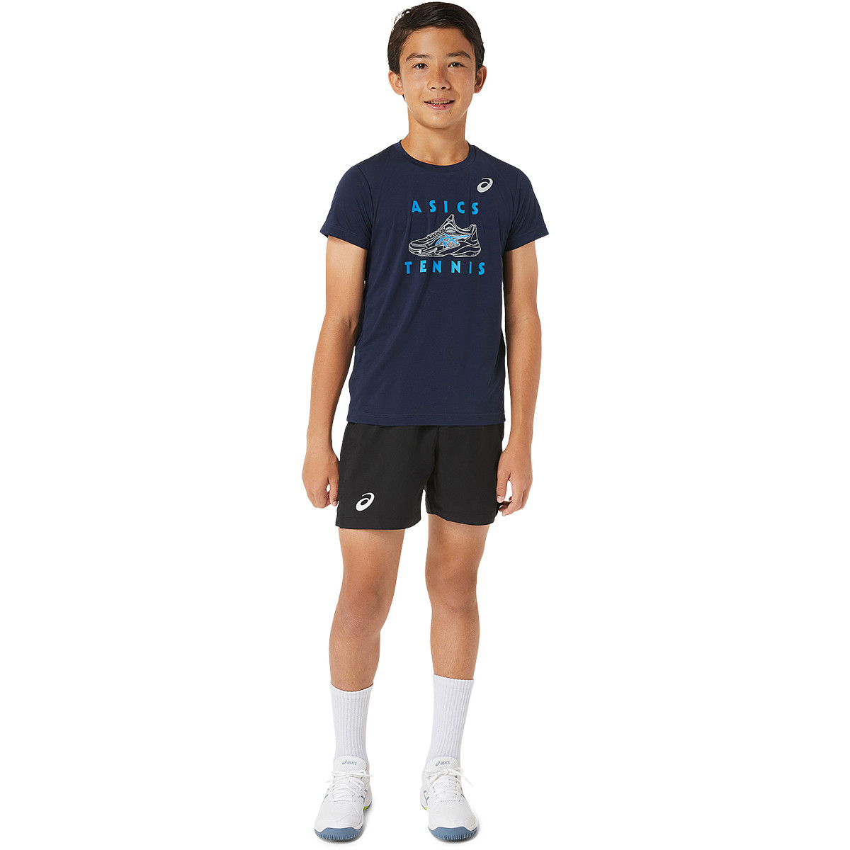 T SHIRT ASICS JUNIOR GARCON GPX TENNIS ASICS Junior Vetements Tennispro