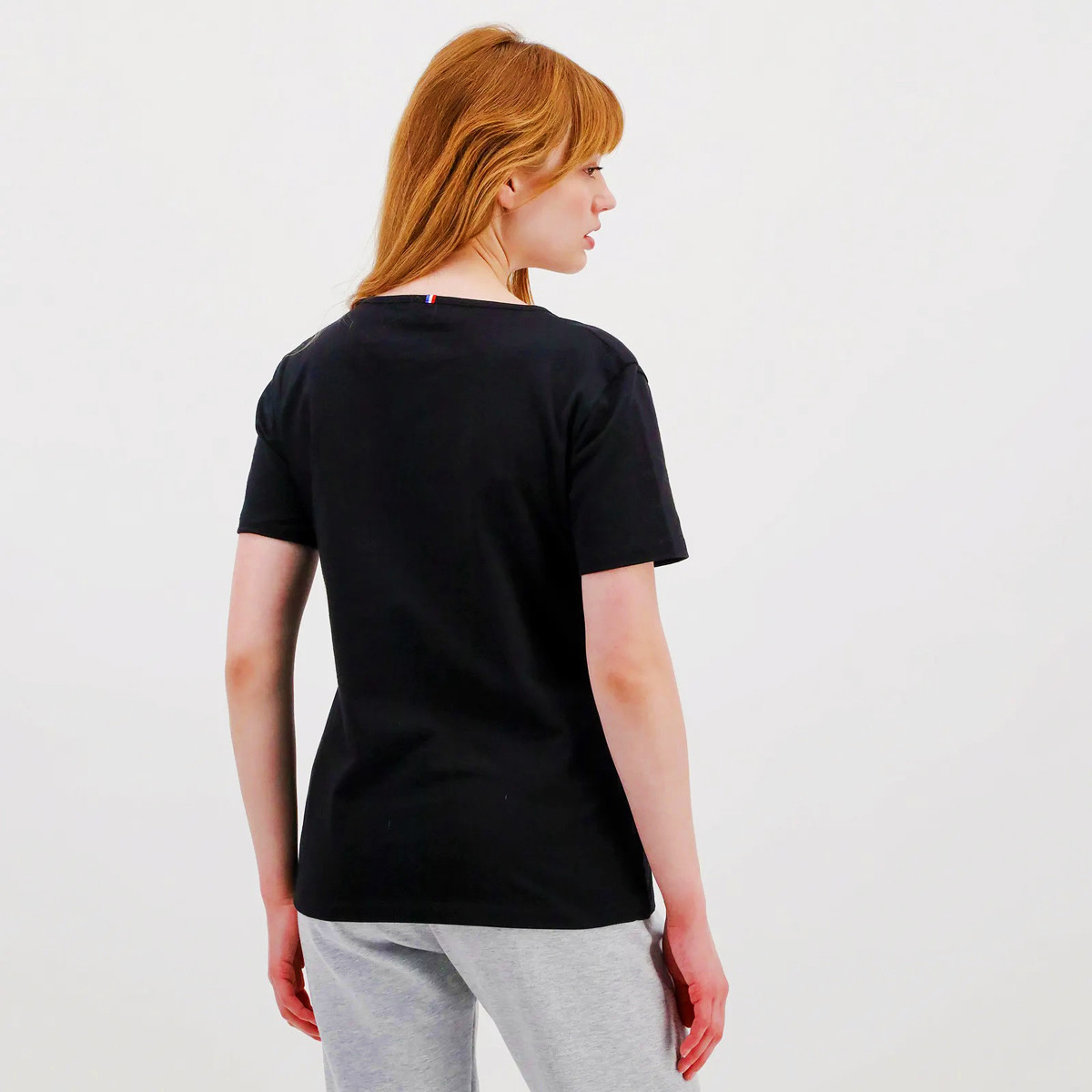 T SHIRT LE COQ SPORTIF FEMME ESSENTIELS COL V LE COQ SPORTIF