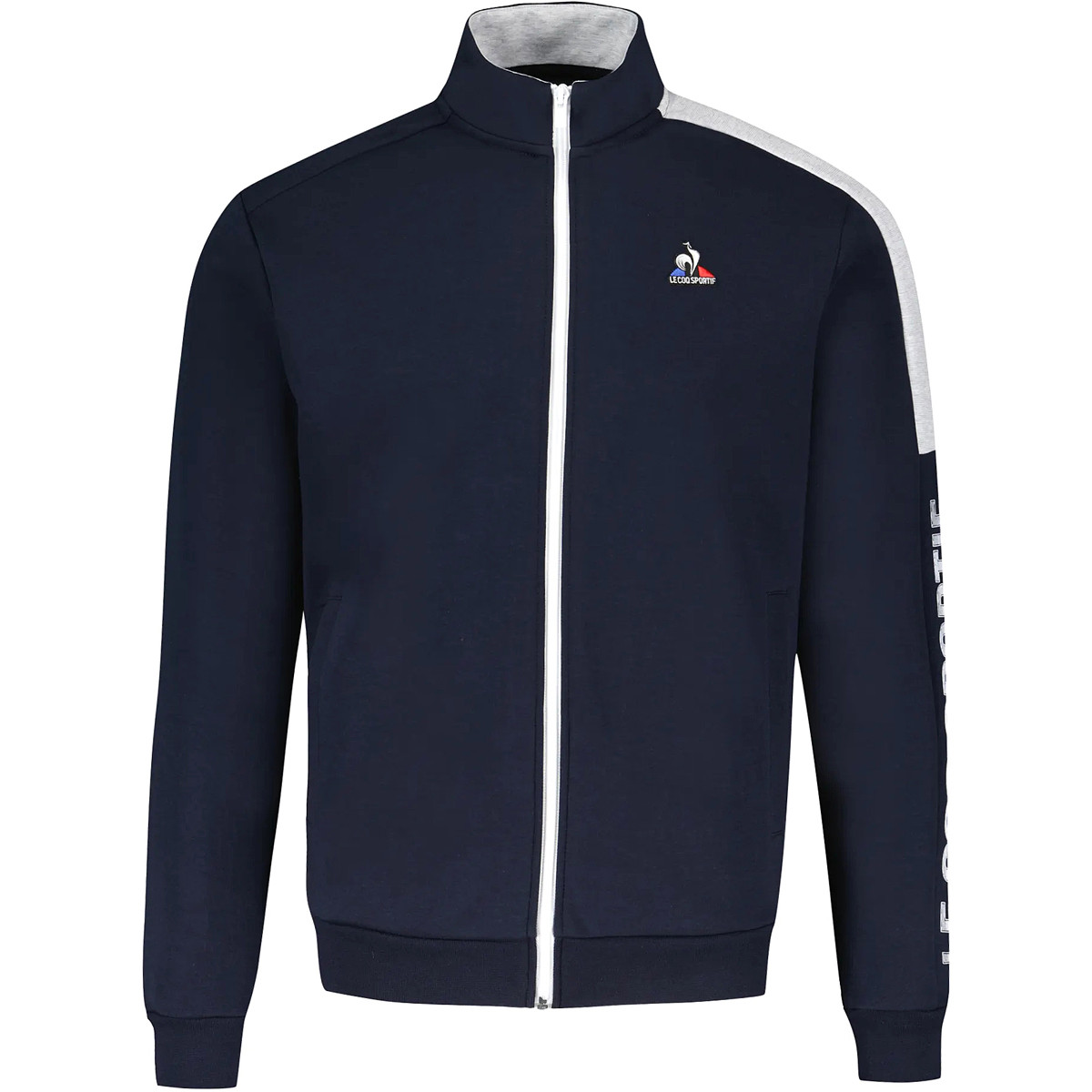SWEAT LE COQ SPORTIF FULL ZIP SAISON 2 LE COQ SPORTIF Homme Vetements Tennispro