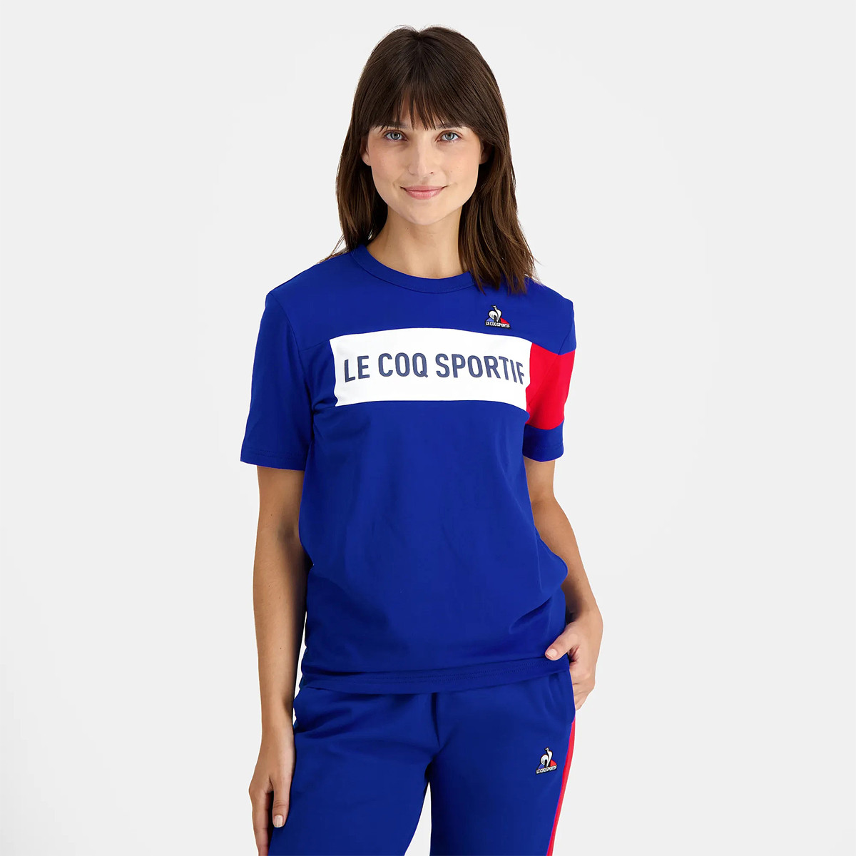 Le coq sportif tricolores anglin t-shirt sales
