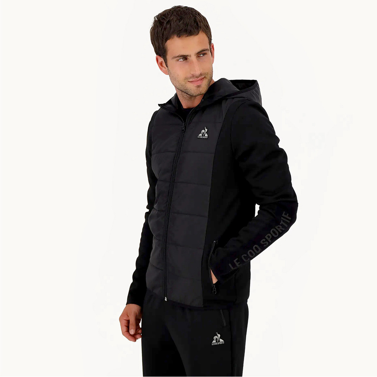 Veste le coq sportif sales homme gris