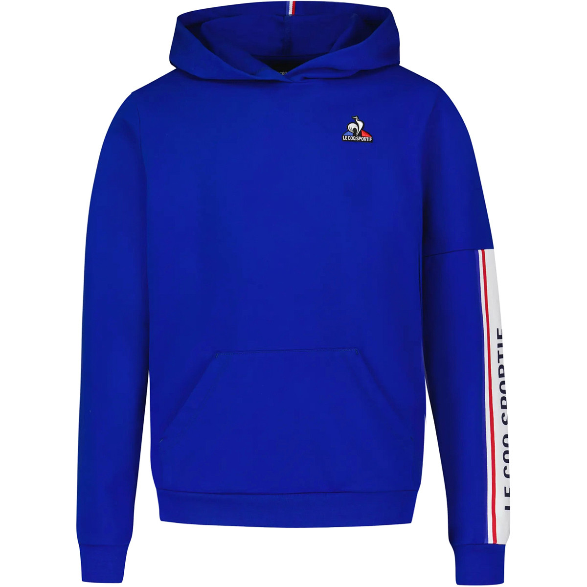SWEAT LE COQ SPORTIF A CAPUCHE JUNIOR TRICOLORE LE COQ SPORTIF
