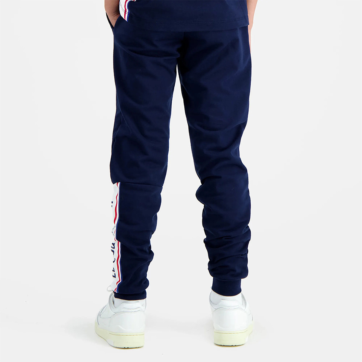 PANTALON LE COQ SPORTIF JUNIOR SLIM TRICOLORE LE COQ SPORTIF