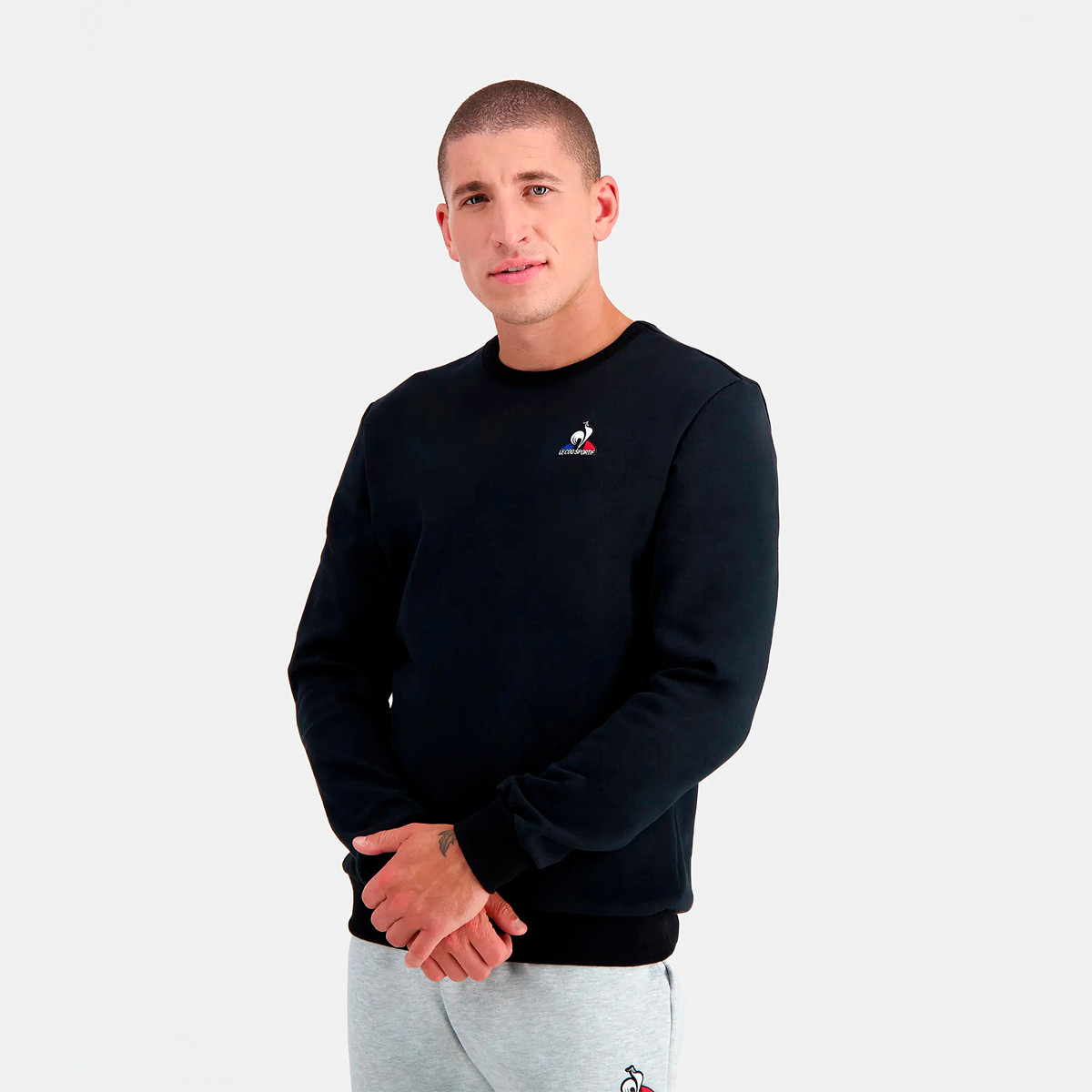 Pull le coq sportif hot sale gris