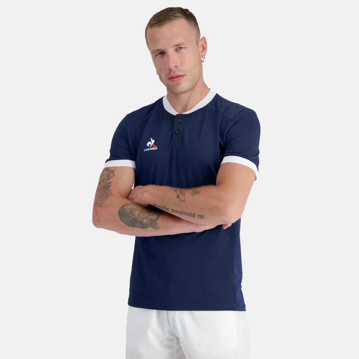 Polo le coq deals sportif gris