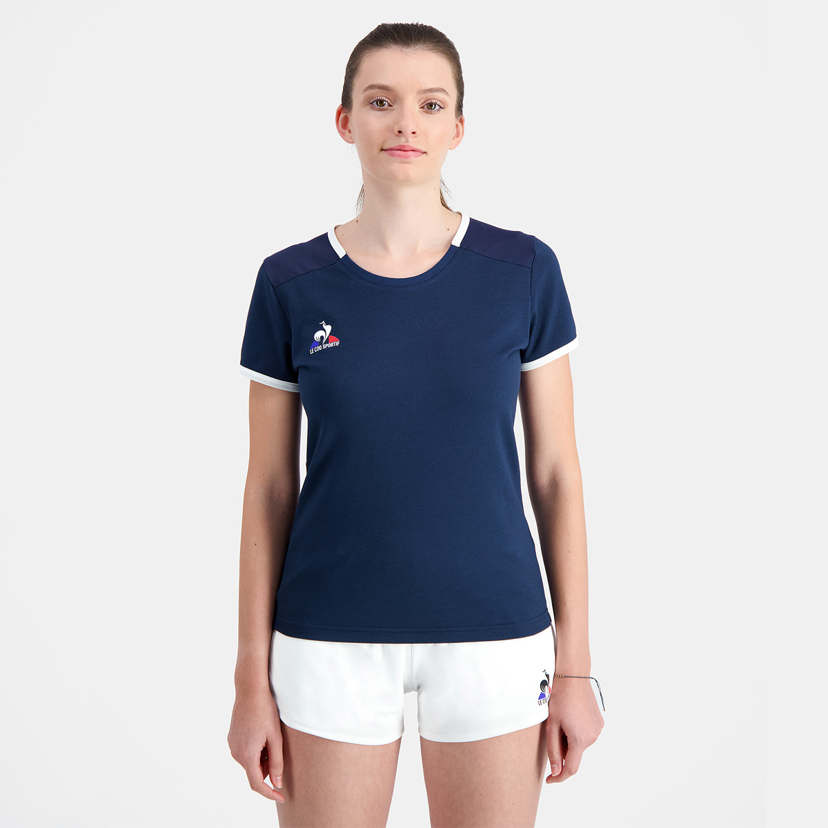 Tee shirt coq on sale sportif femme bleu