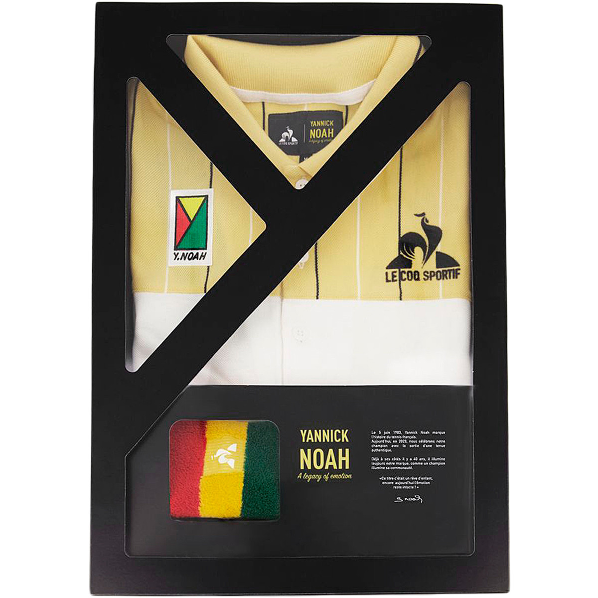 Polo yannick noah 1983 le coq sportif outlet