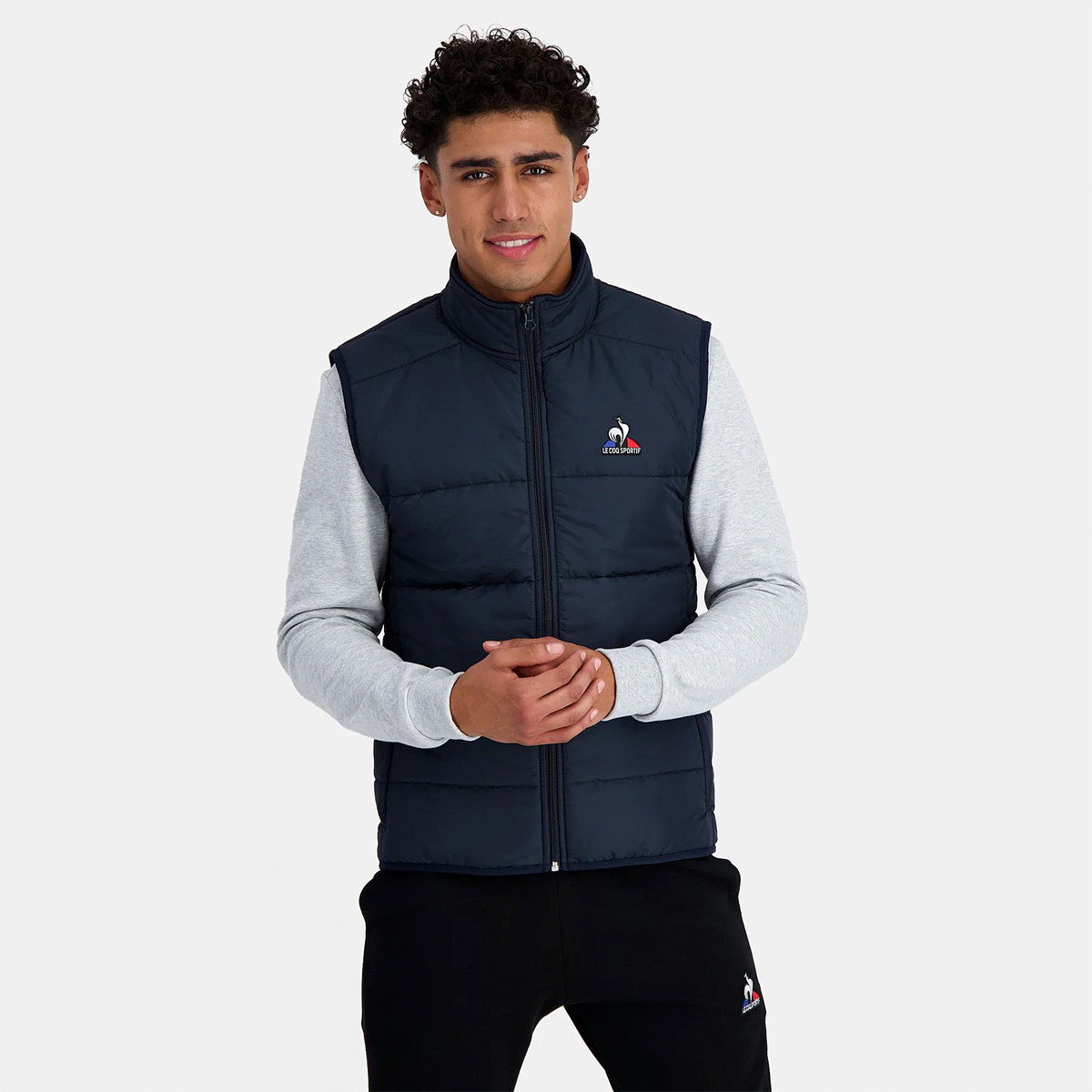 DOUDOUNE LE COQ SPORTIF ESSENTIELS SANS MANCHES LE COQ SPORTIF Homme Vetements Tennispro