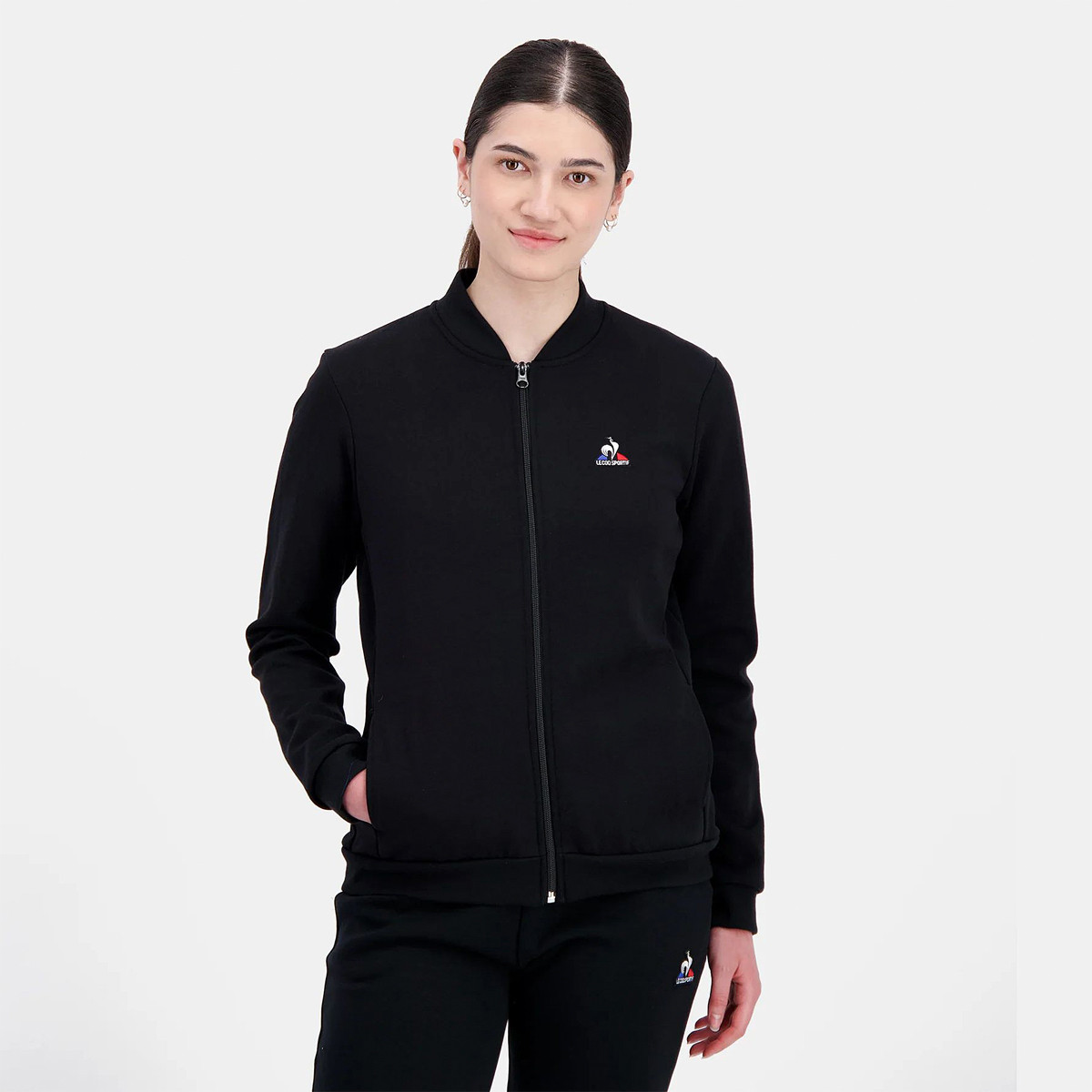 SWEAT LE COQ SPORTIF FEMME ESSENTIELS FZ LE COQ SPORTIF Femme Vetements Tennispro