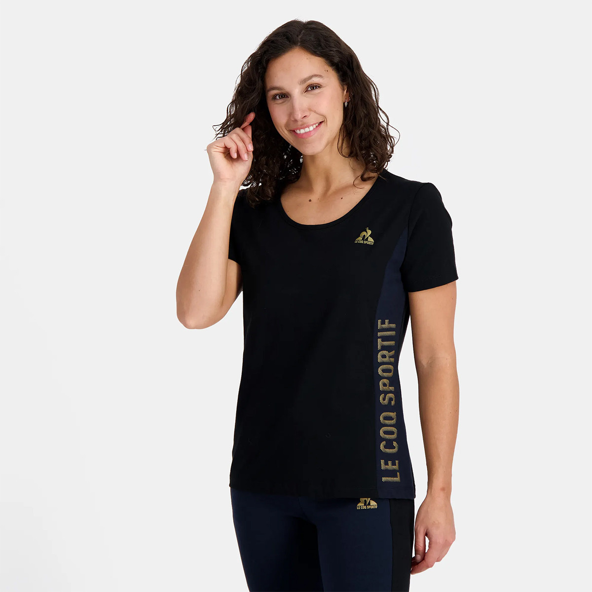 Le coq sportif femme noir sale