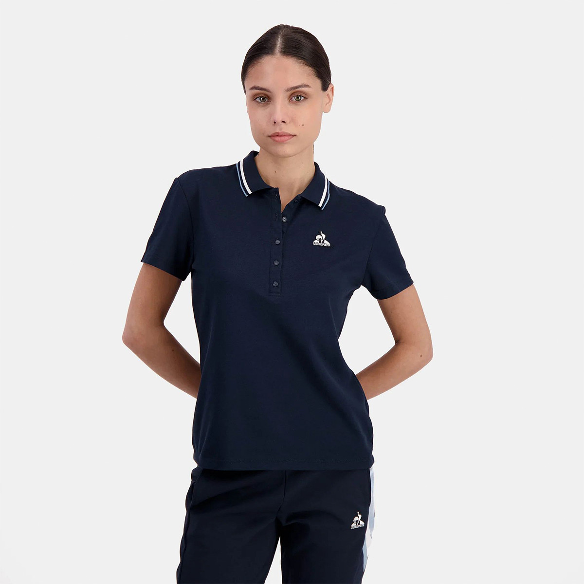POLO LE COQ SPORTIF FEMME HERITAGE LE COQ SPORTIF Femme Vetements Tennispro