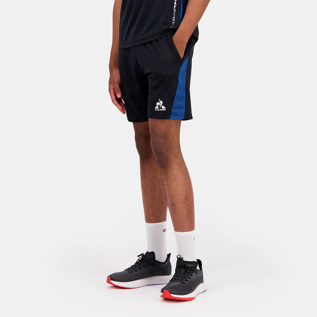 Short le coq sportif homme noir store