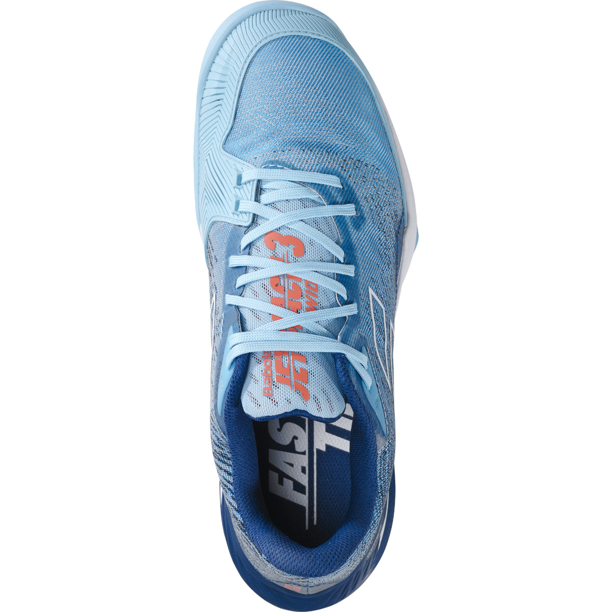 CHAUSSURES BABOLAT JET MACH 3 PIED LARGE TOUTES SURFACES BABOLAT