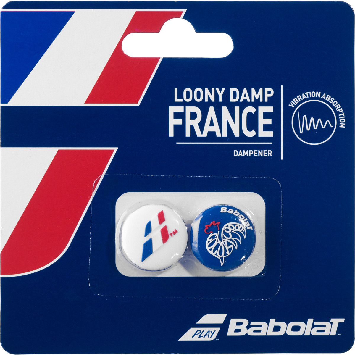 Antivibrateur Wilson Roland Garros Dampener - 4 logos aux choix