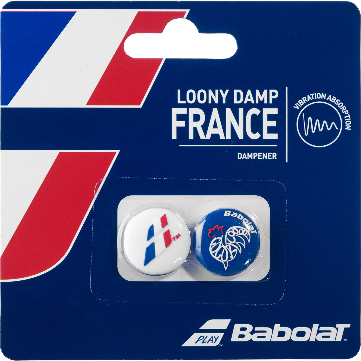 Boite de 50 Antivibrateurs Babolat Flag Damp Antivibrateurs