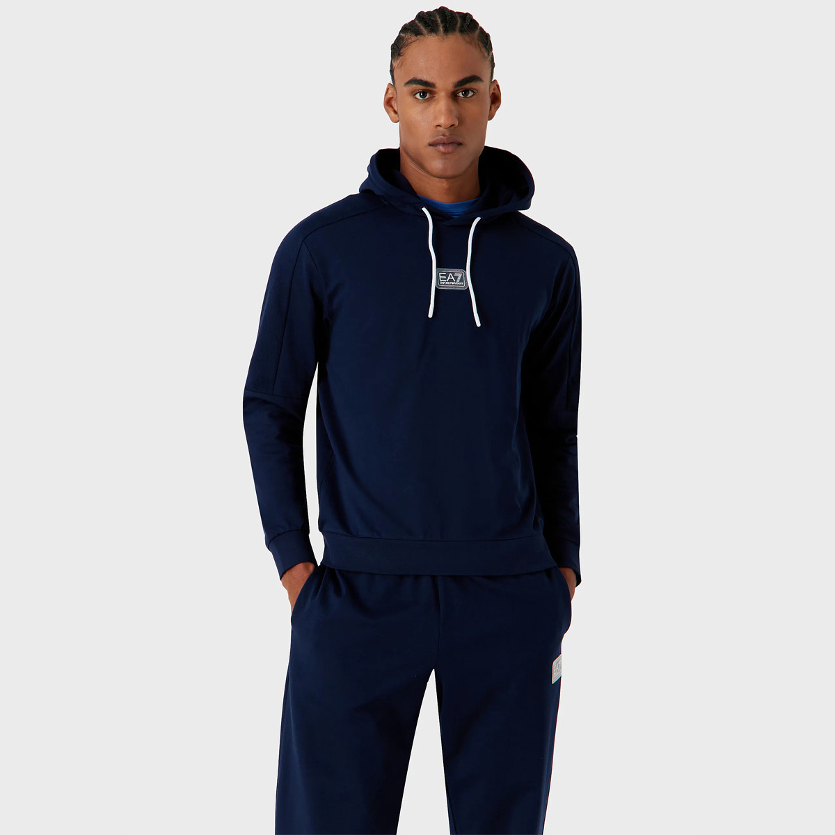 SWEAT EA7 TRAINING CORE A CAPUCHE EA7 Homme V tements