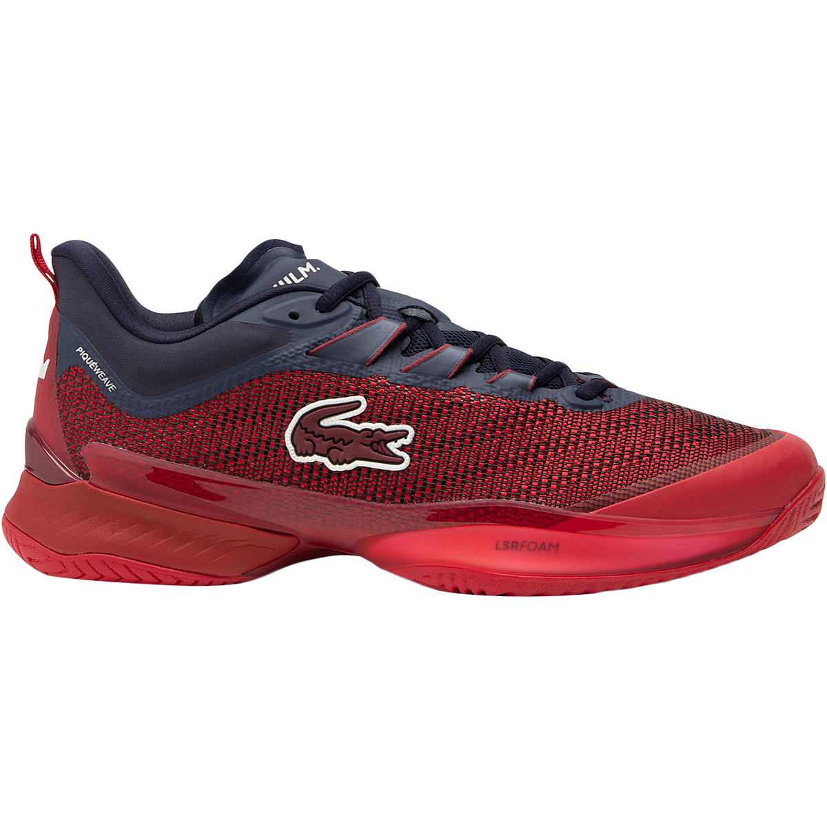 Lacoste chaussure rouge 2025
