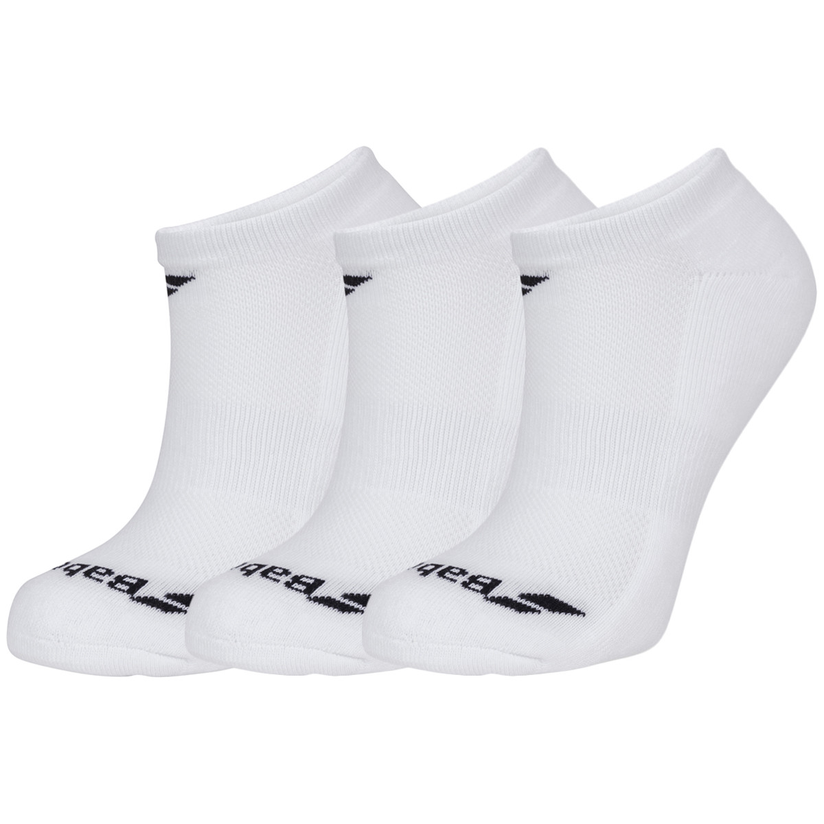 CHAUSSETTES BABOLAT INVISIBLE 2 PAIRES HOMME BLANC