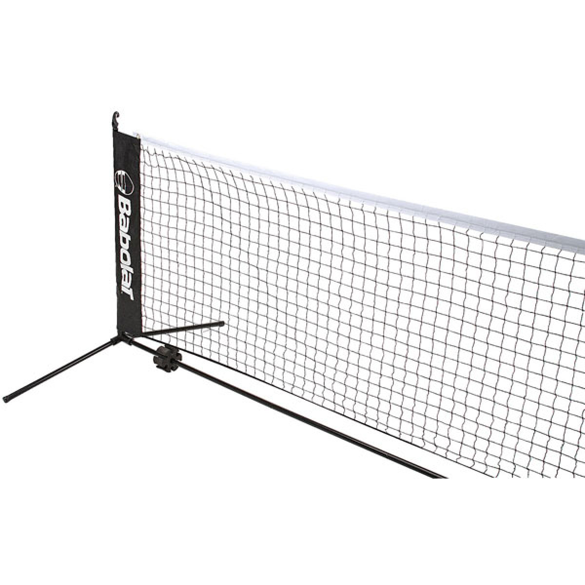 Filet mini tennis sans noeud en polypropylène Ø3mm noir. Longueur 6m