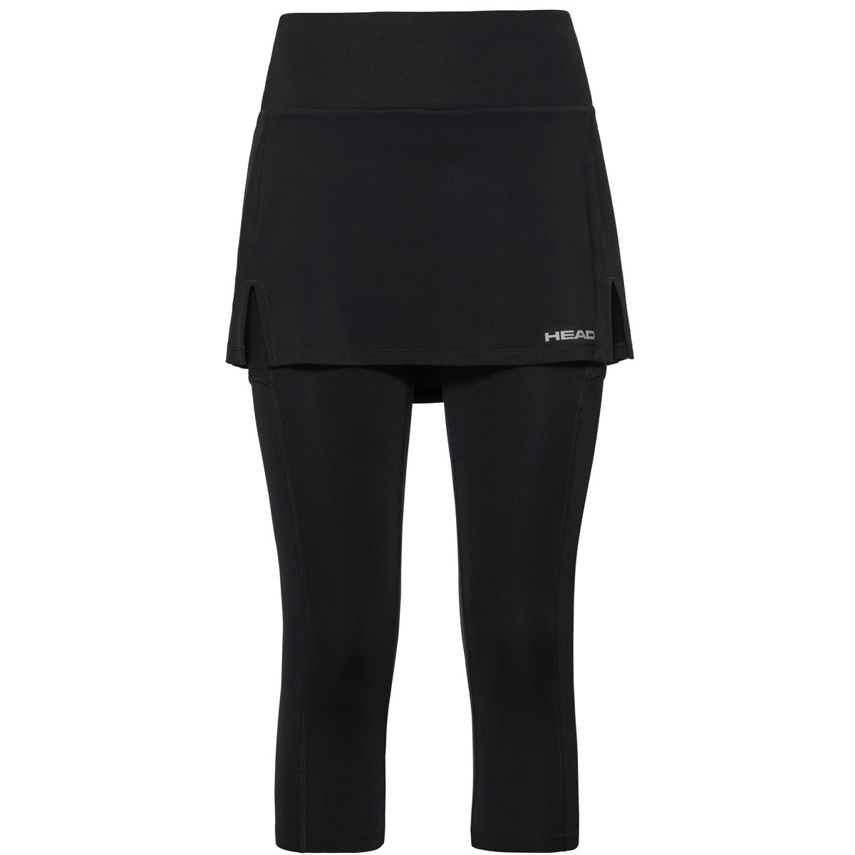 femme en jupe collant