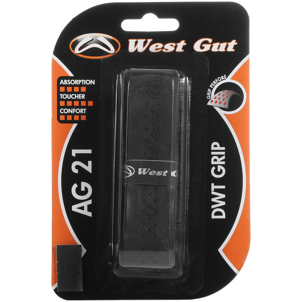 GRIP WEST GUT MICRO PERFORE WEST GUT Accessoires raquettes Accessoires Tennispro