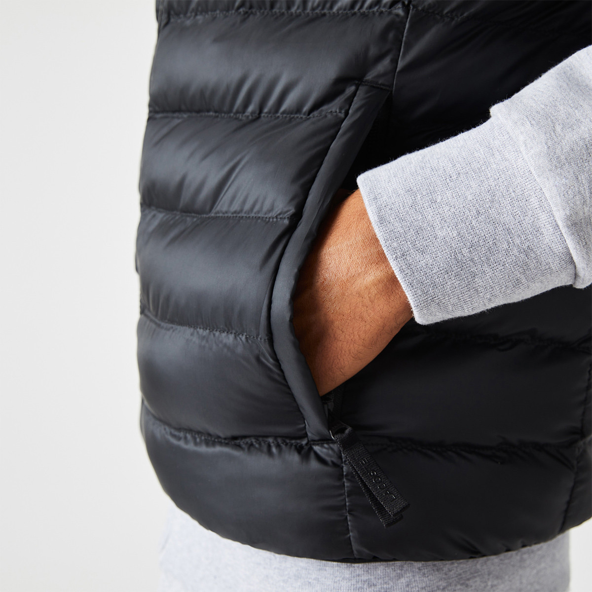 Doudoune sans manche deals homme lacoste pas cher