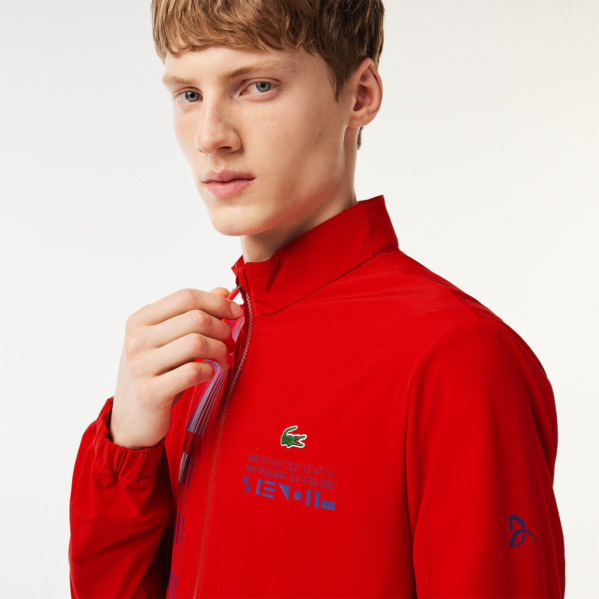 Blouson store zippé lacoste