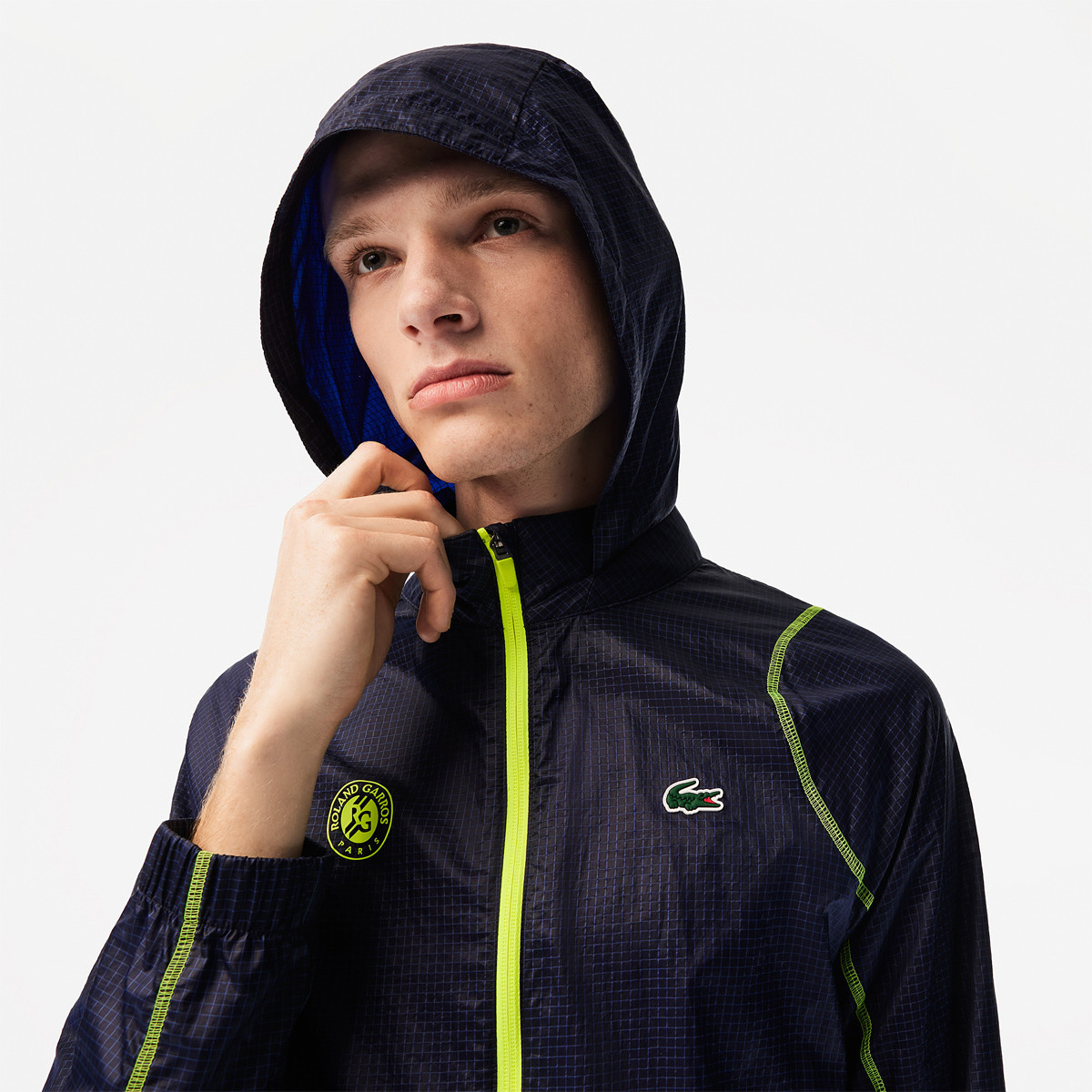 Veste lacoste homme on sale capuche