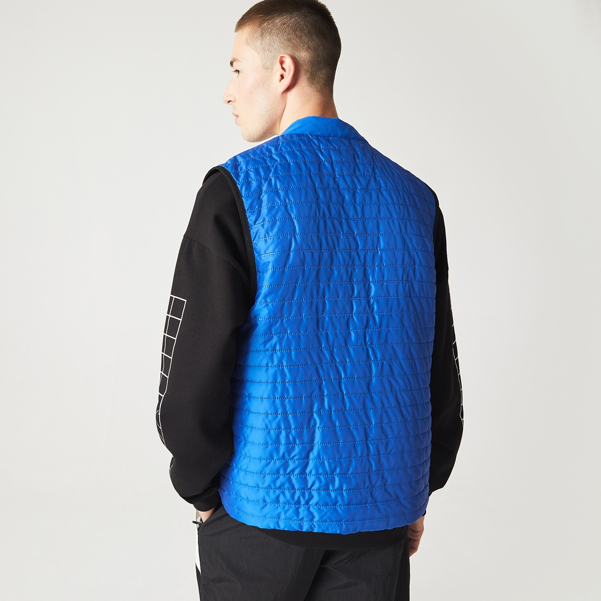 Doudoune lacoste hot sale reversible homme