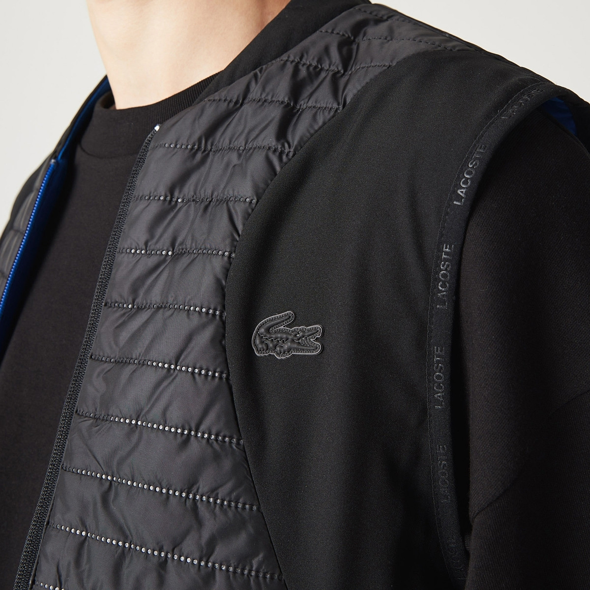 Doudoune sans manche lacoste homme noir shop