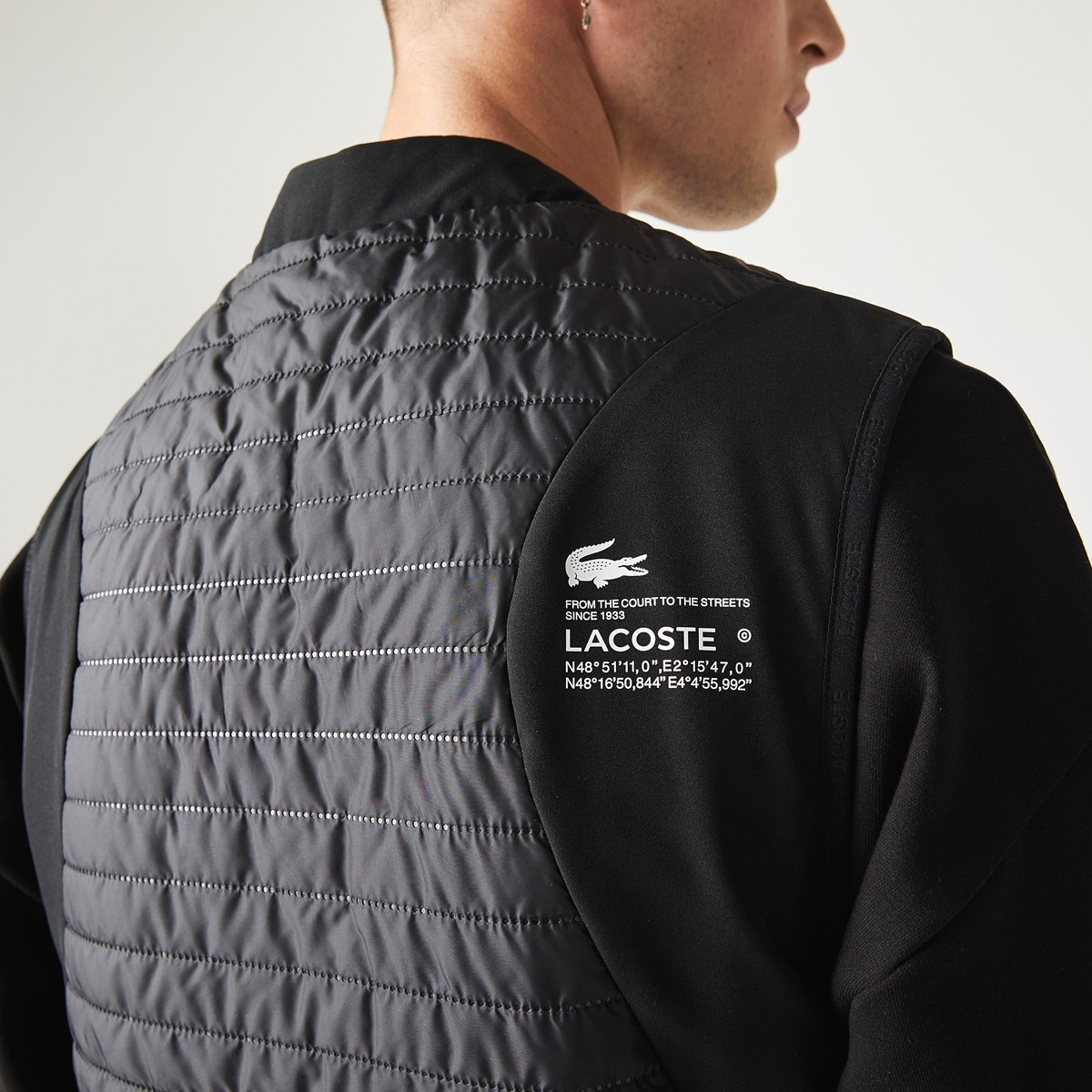 Doudoune lacoste reversible homme best sale