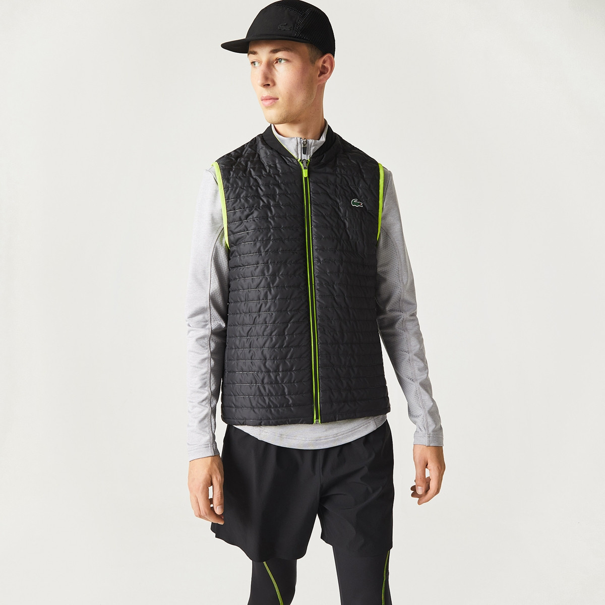 DOUDOUNE LACOSTE SANS MANCHES REVERSIBLE LACOSTE Homme